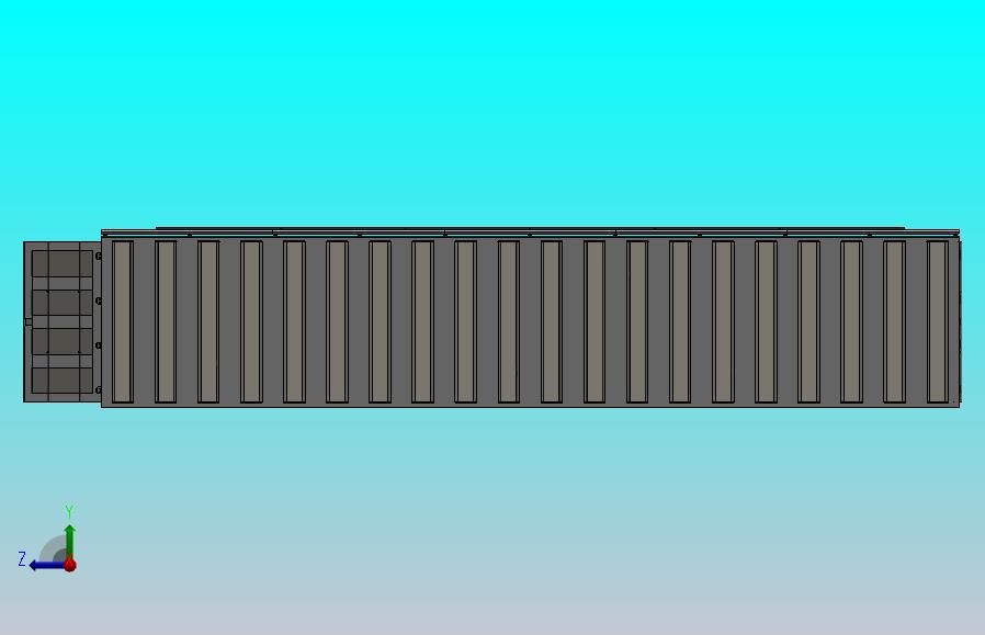 SCIF 太阳能设计40英尺集装箱