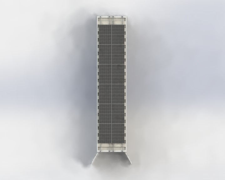 SCIF 太阳能设计40英尺集装箱