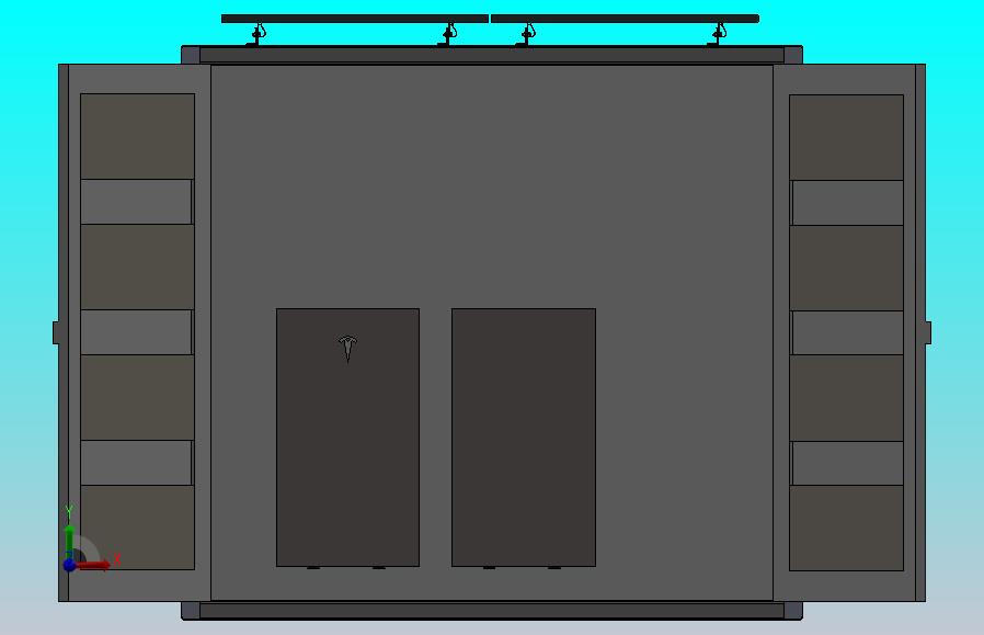 SCIF 太阳能设计20英尺集装箱