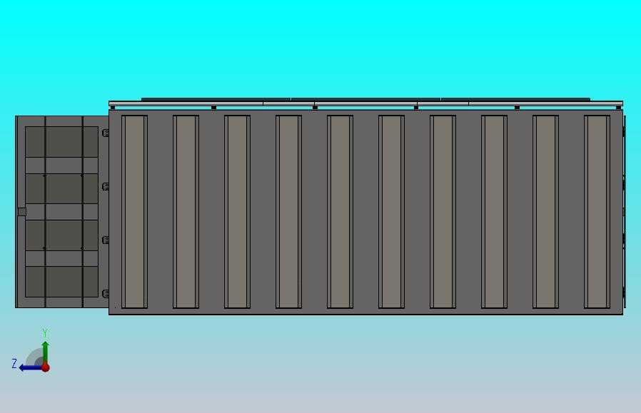 SCIF 太阳能设计20英尺集装箱