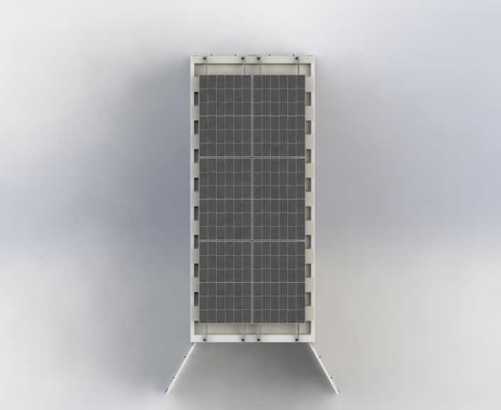 SCIF 太阳能设计20英尺集装箱