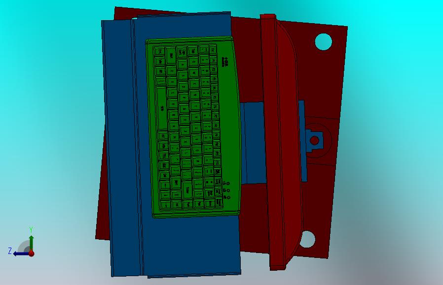 工业显示器操作支架