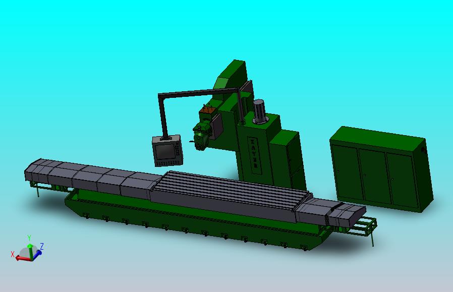 长行程数控铣床