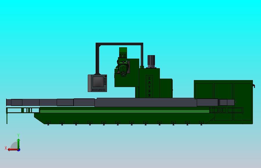 长行程数控铣床