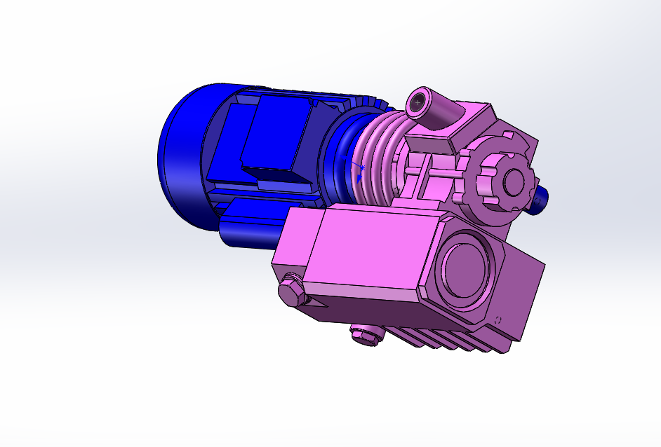 真空泵三维模型