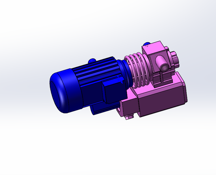 真空泵三维模型