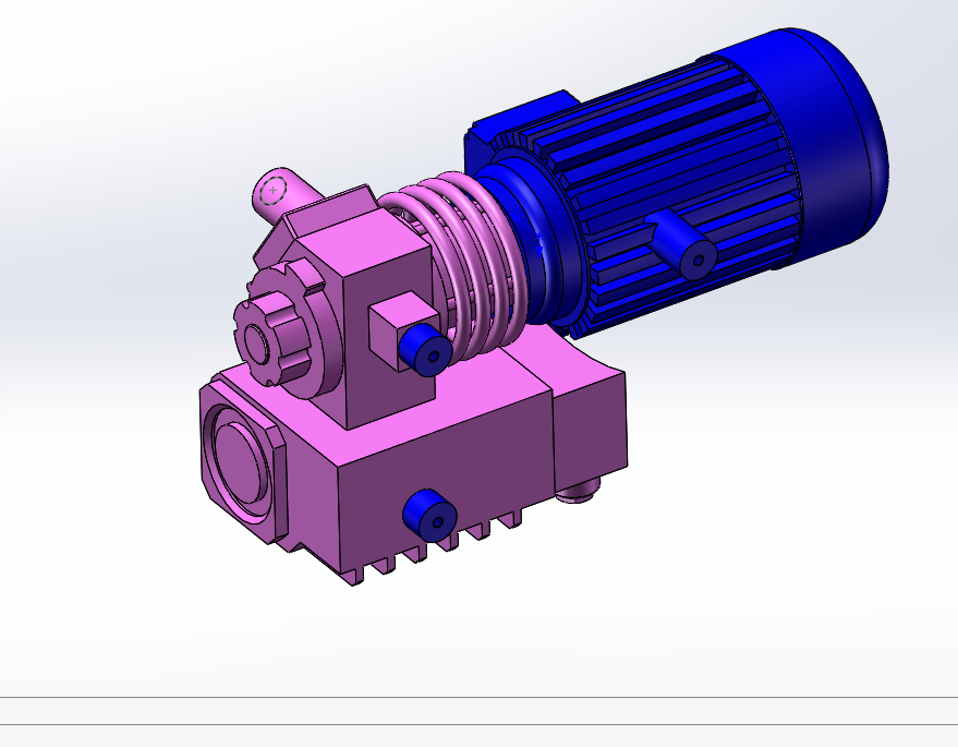 真空泵三维模型