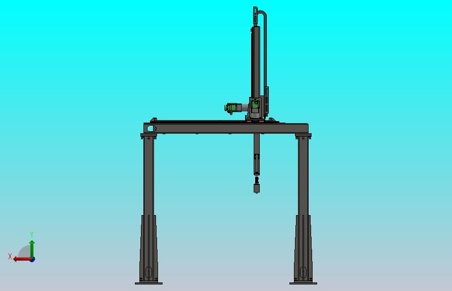 齿轮齿条的桁架机械手组件
