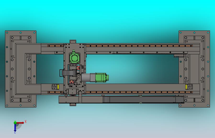 齿轮齿条的桁架机械手组件