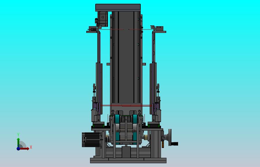双列皮带输送组件