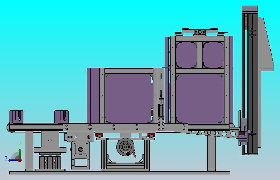 双列皮带输送组件