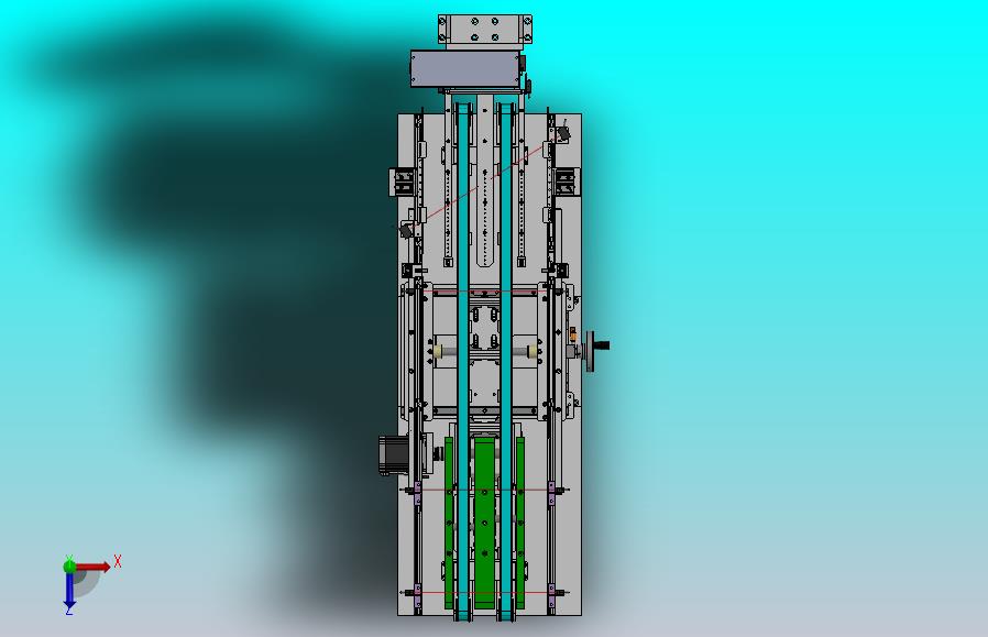 双列皮带输送组件