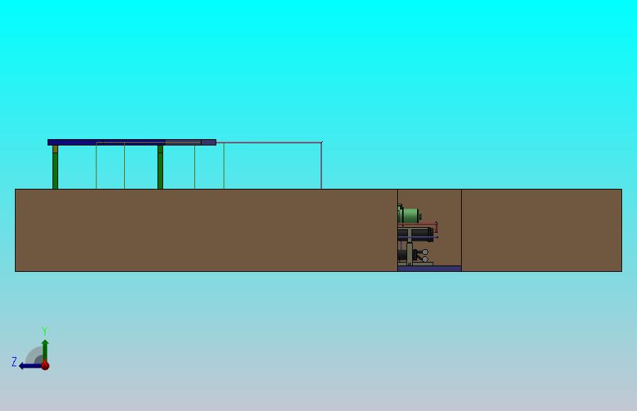 机房空调系统3D模型