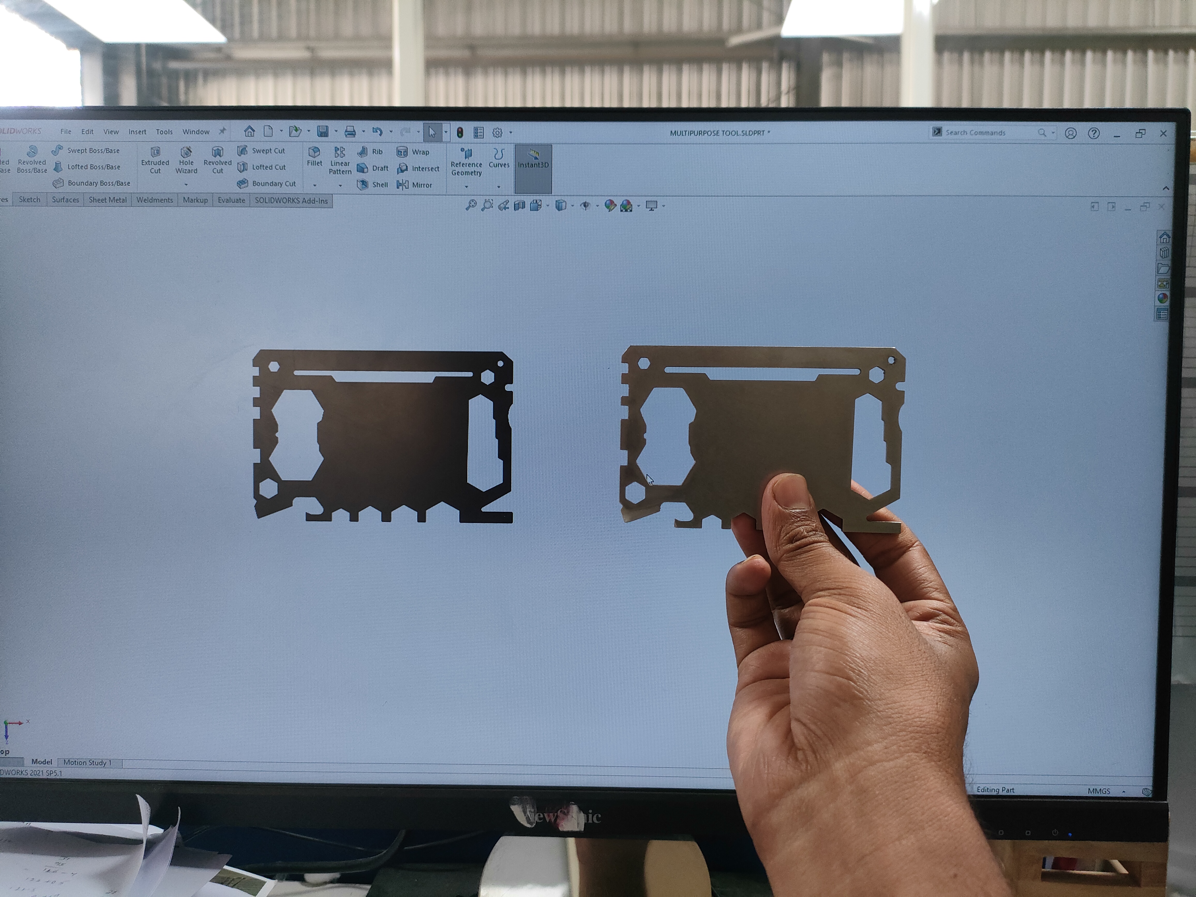紧凑型信用卡多功能卡