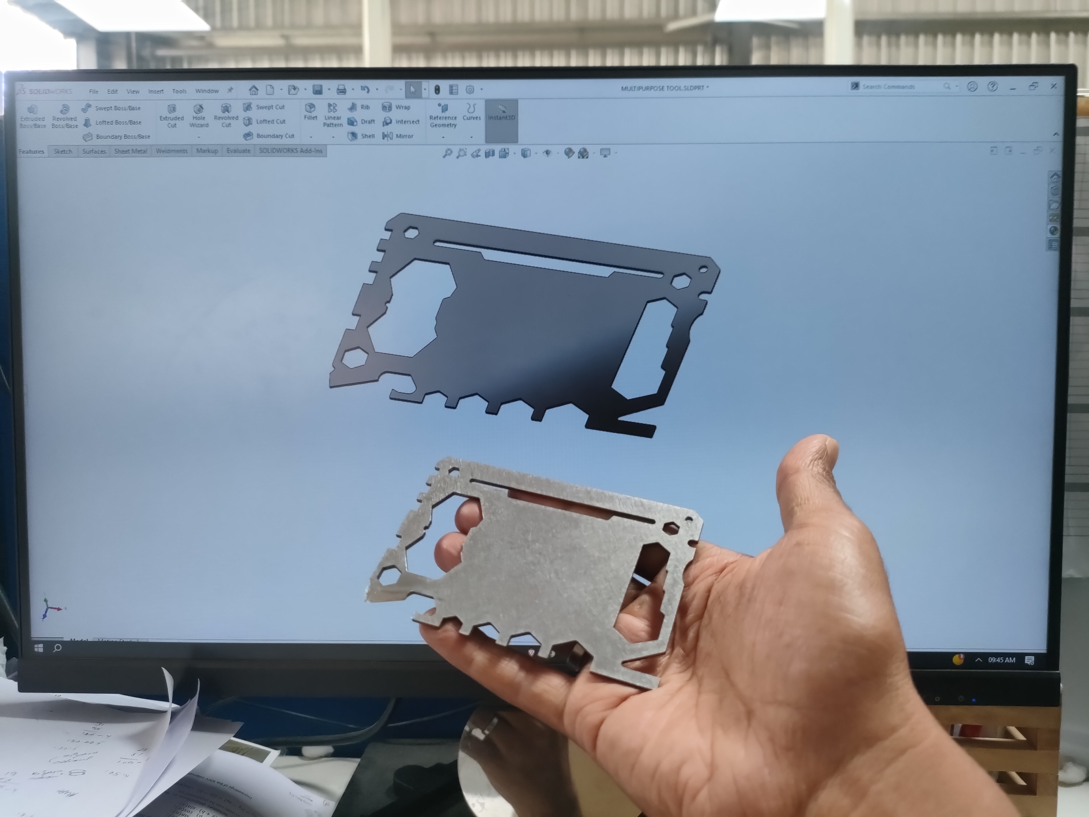 紧凑型信用卡多功能卡