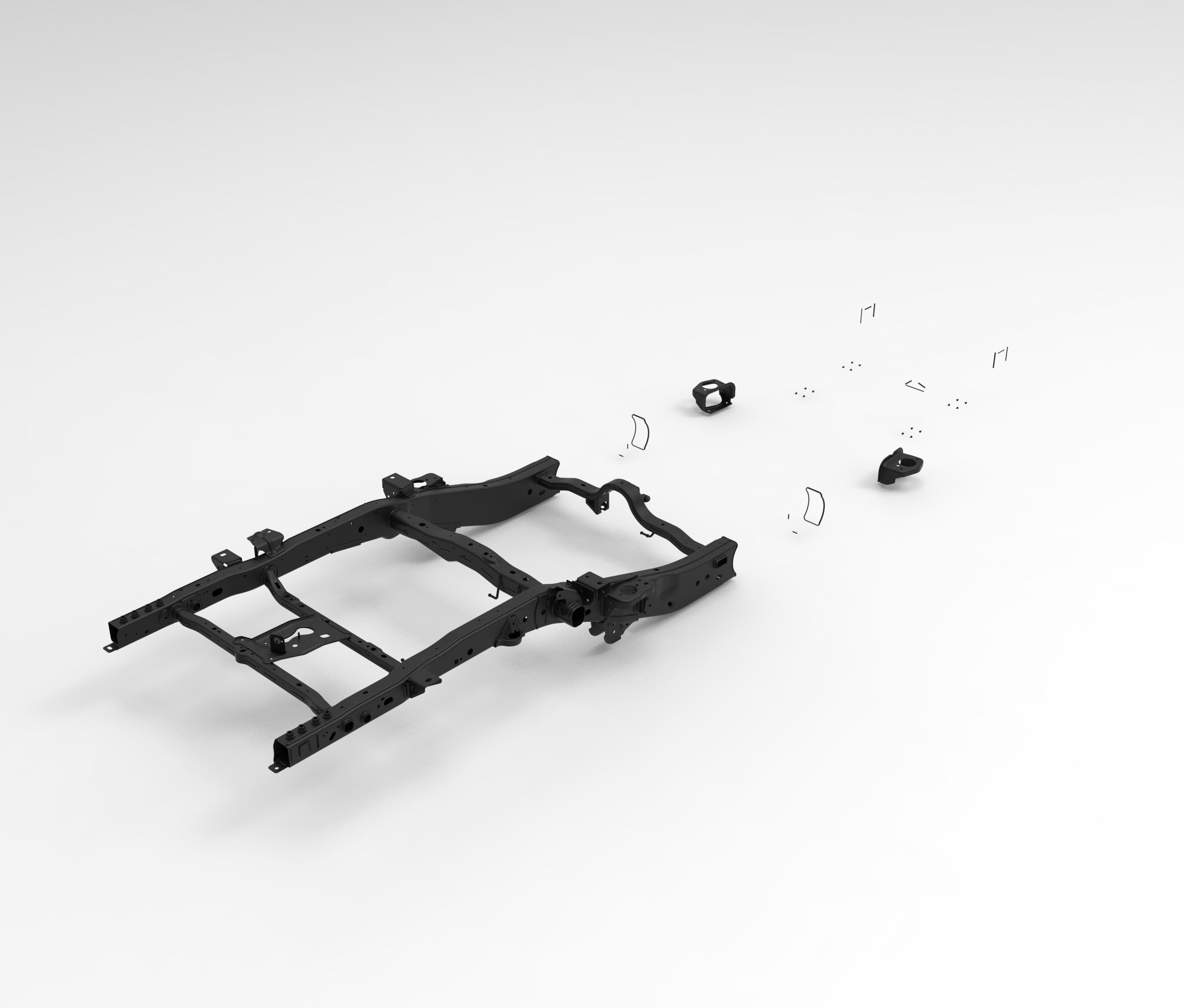 福特Ranger 2022+底盘