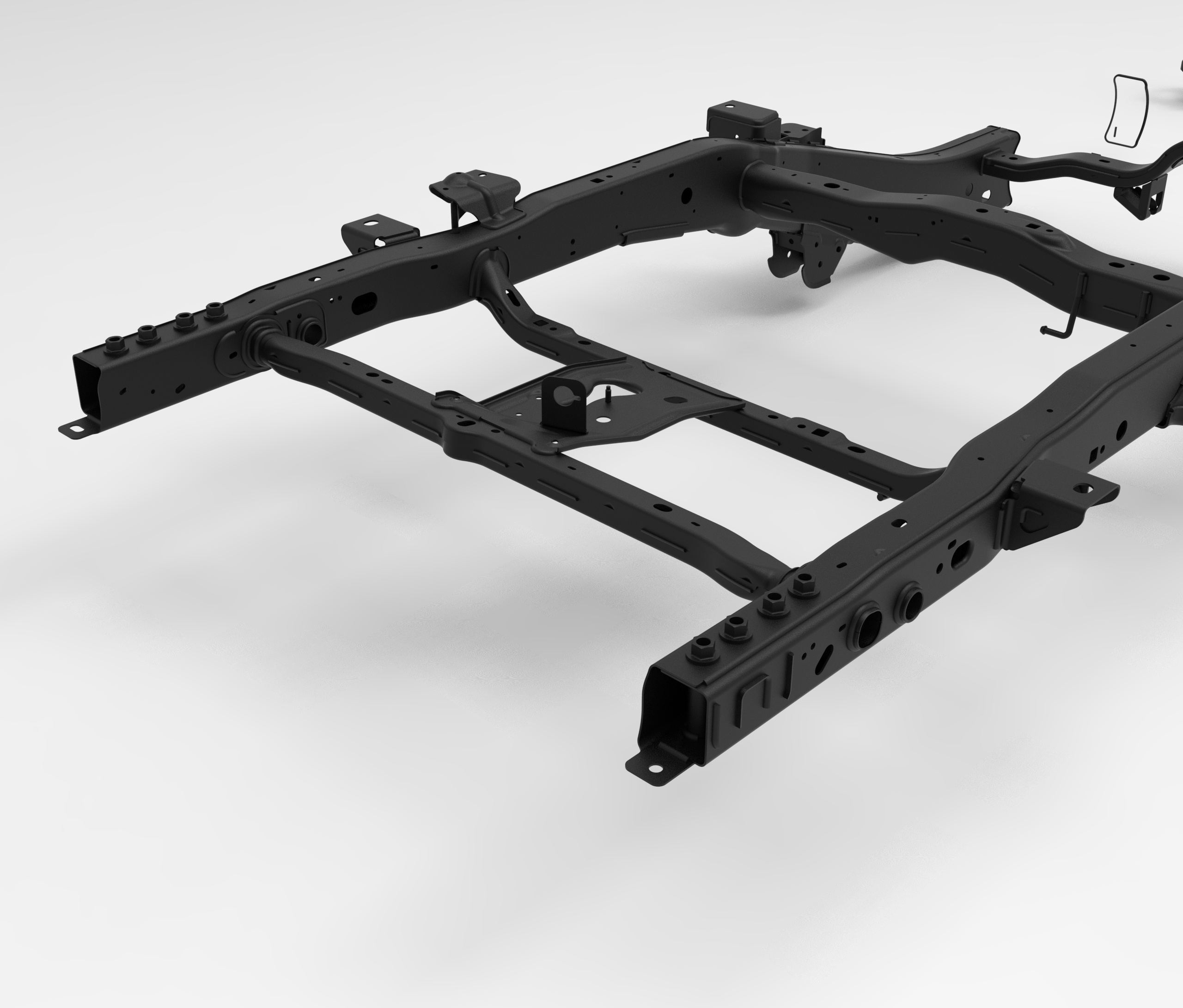 福特Ranger 2022+底盘