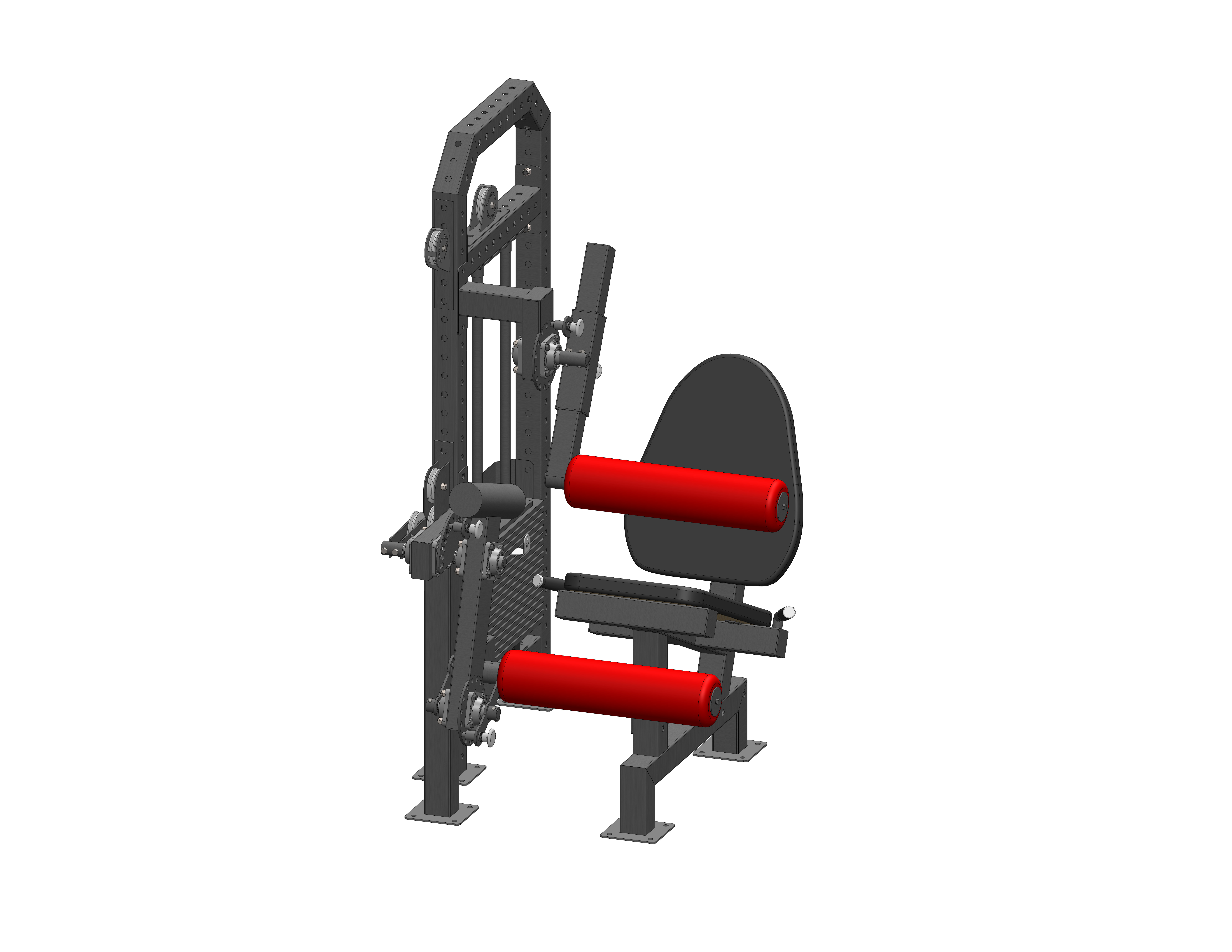 四头肌和腓肠肌组合椅