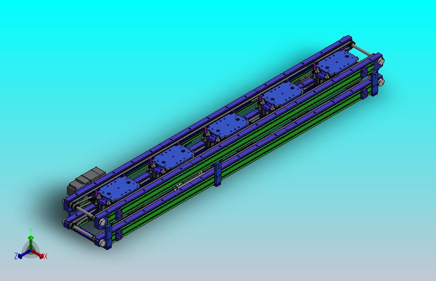 双层双列皮带输送机