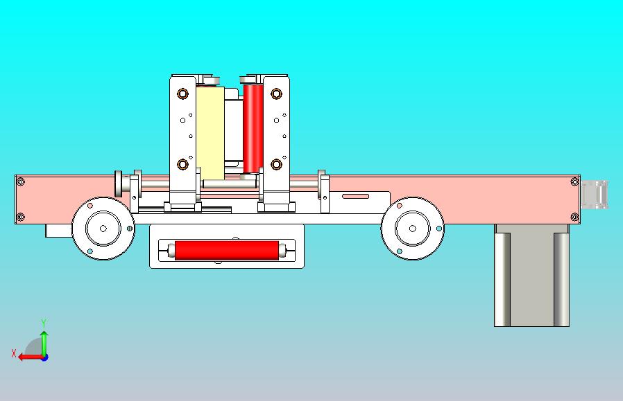 多面贴标刷标机构