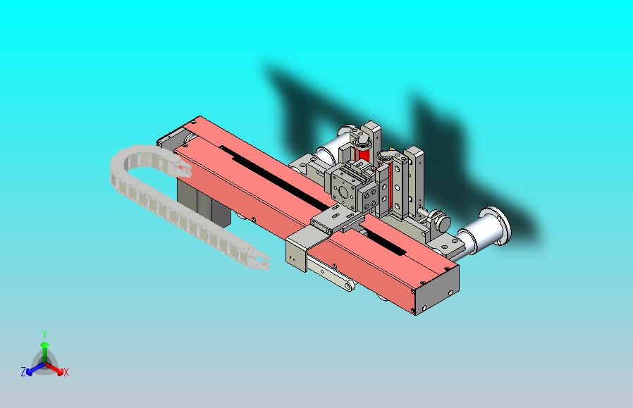 多面贴标刷标机构