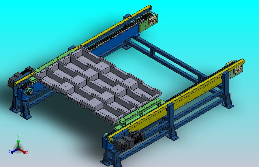 双列链条输送机
