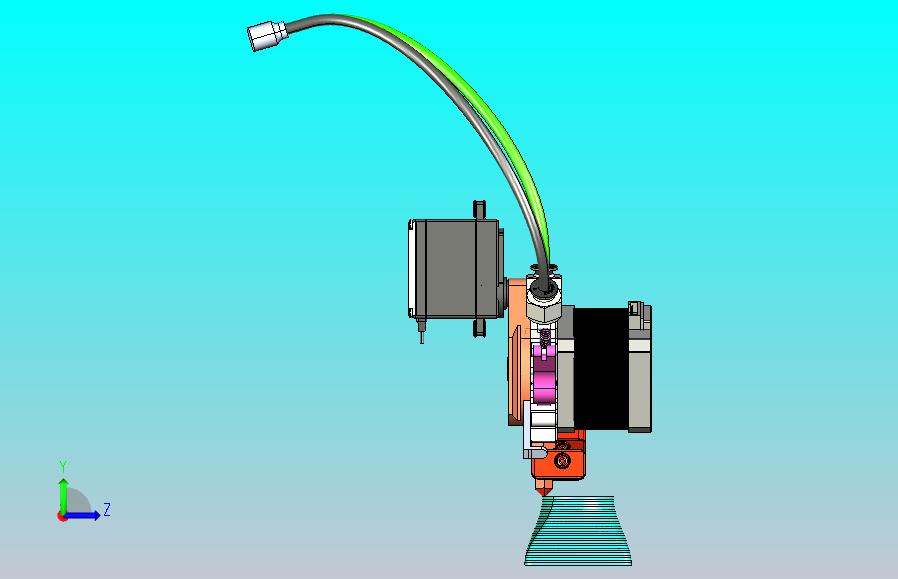 可切换式3D打印机机头