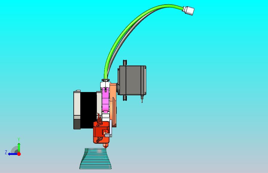 可切换式3D打印机机头