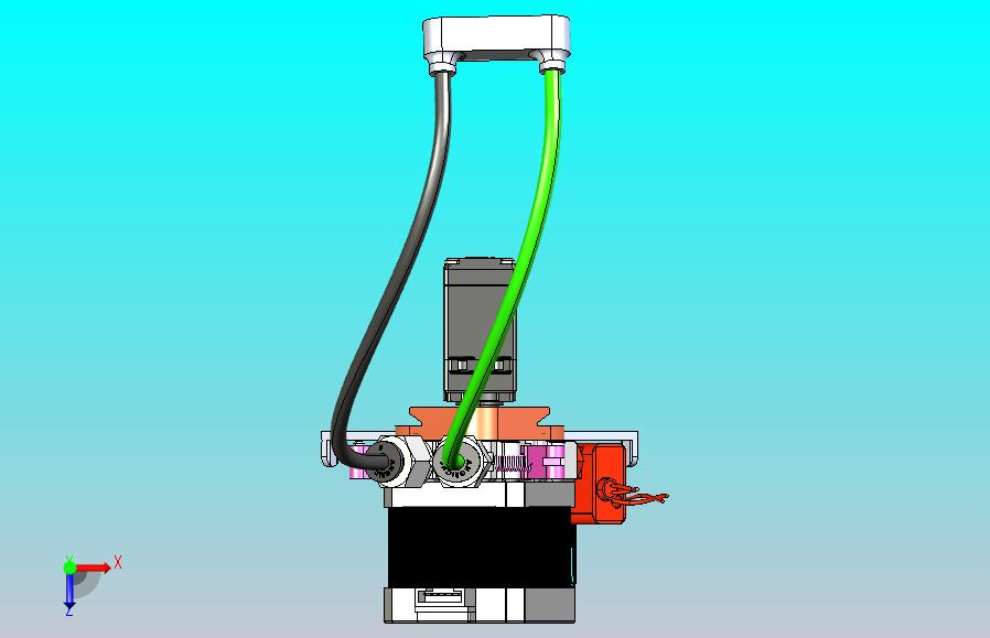 可切换式3D打印机机头
