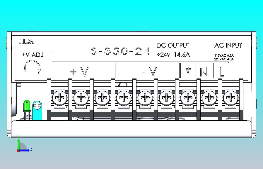 24V直流电源模型