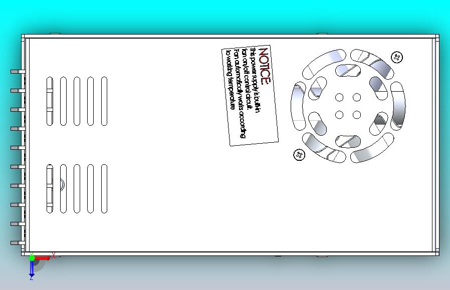 24V直流电源模型