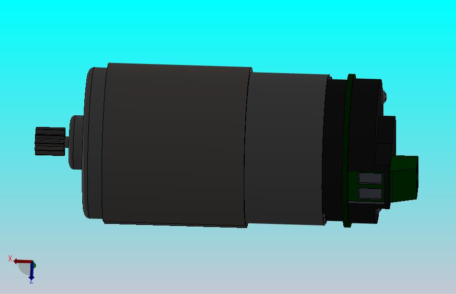 带编码器和减速器的电机