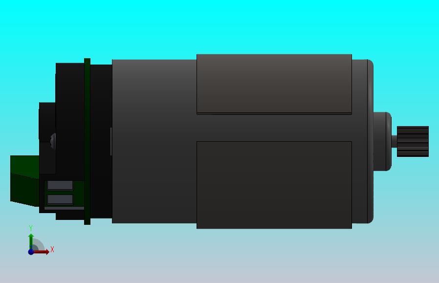 带编码器和减速器的电机