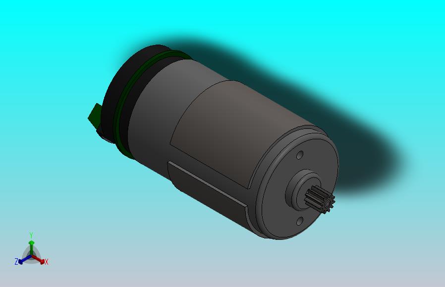 带编码器和减速器的电机