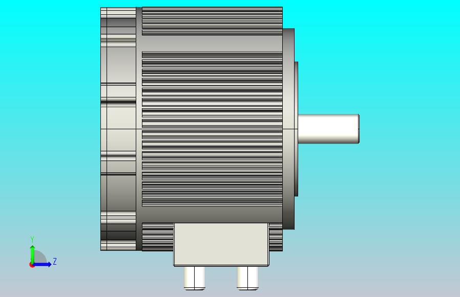 10KW无刷电机模型