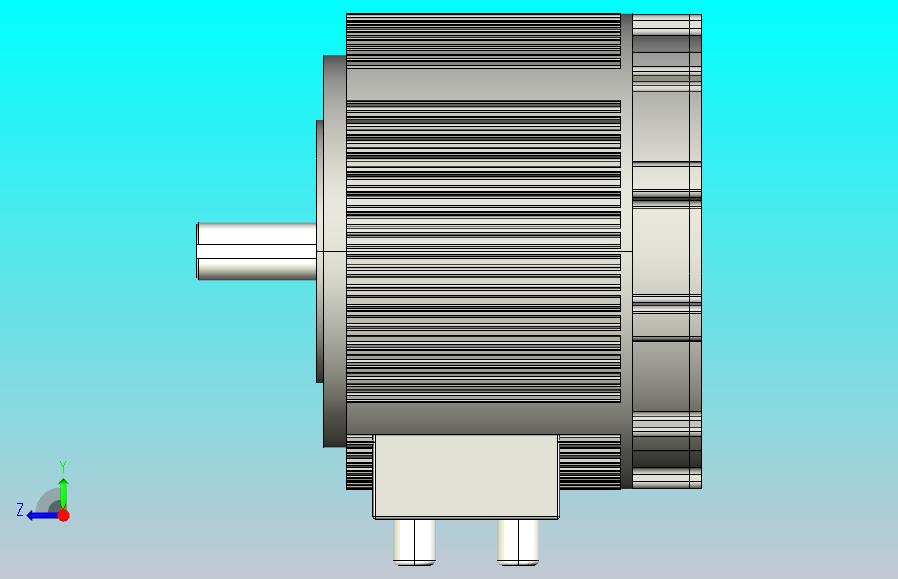 10KW无刷电机模型