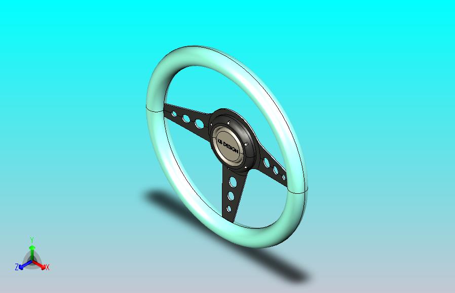 方向盘模型