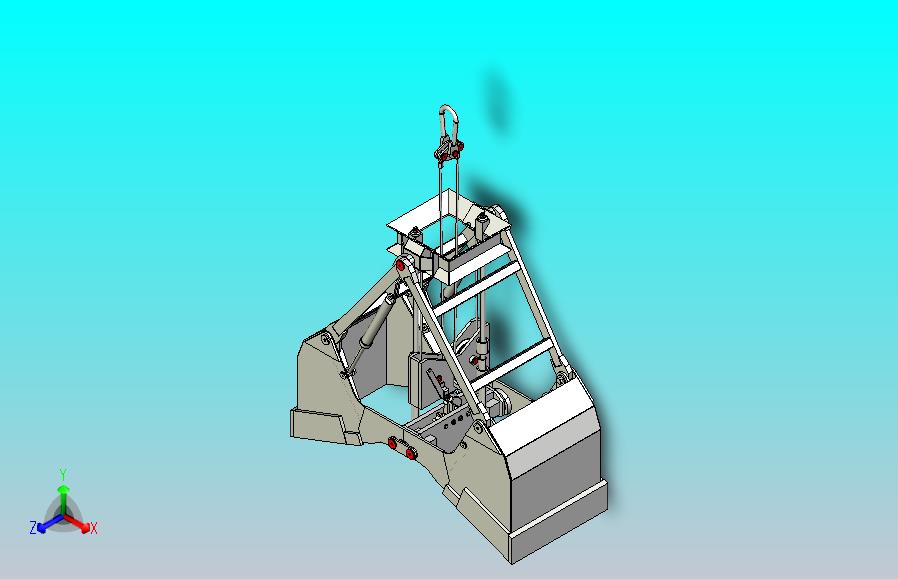 滑轮式省力抓斗 提升斗