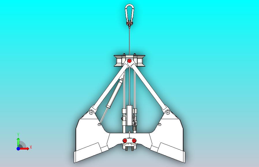 滑轮式省力抓斗 提升斗