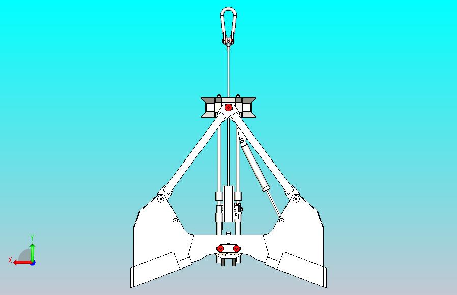 滑轮式省力抓斗 提升斗