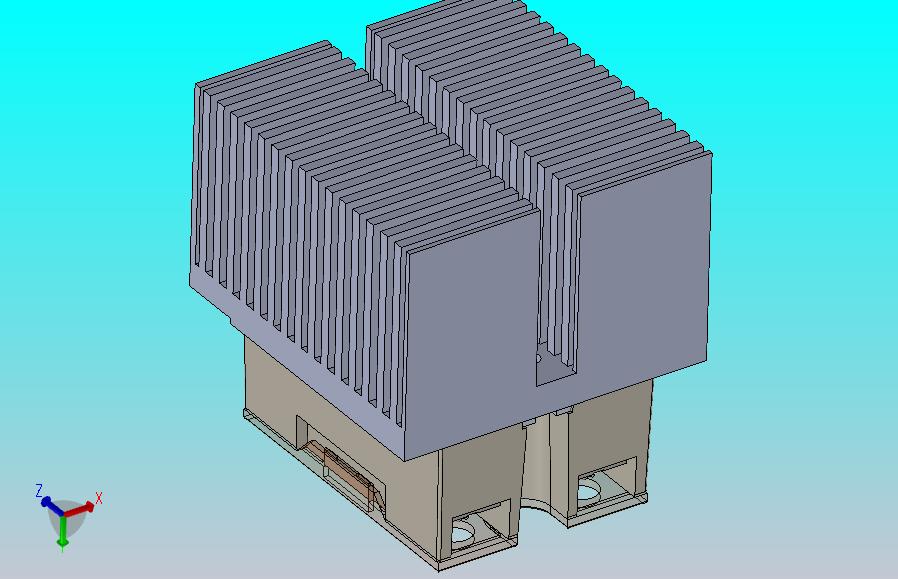 散热器的固态继电器（SSR-25DA）