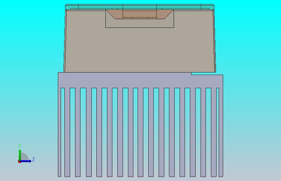 散热器的固态继电器（SSR-25DA）