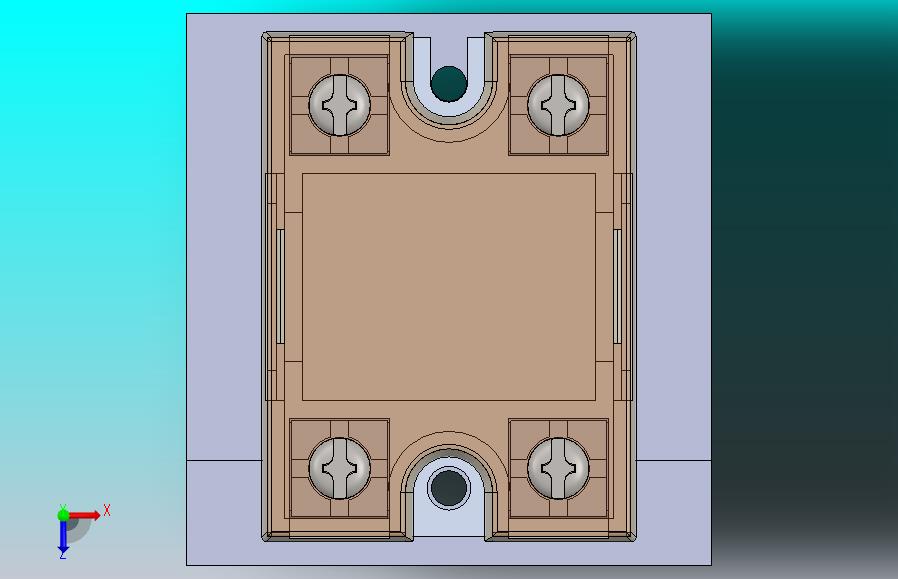 散热器的固态继电器（SSR-25DA）