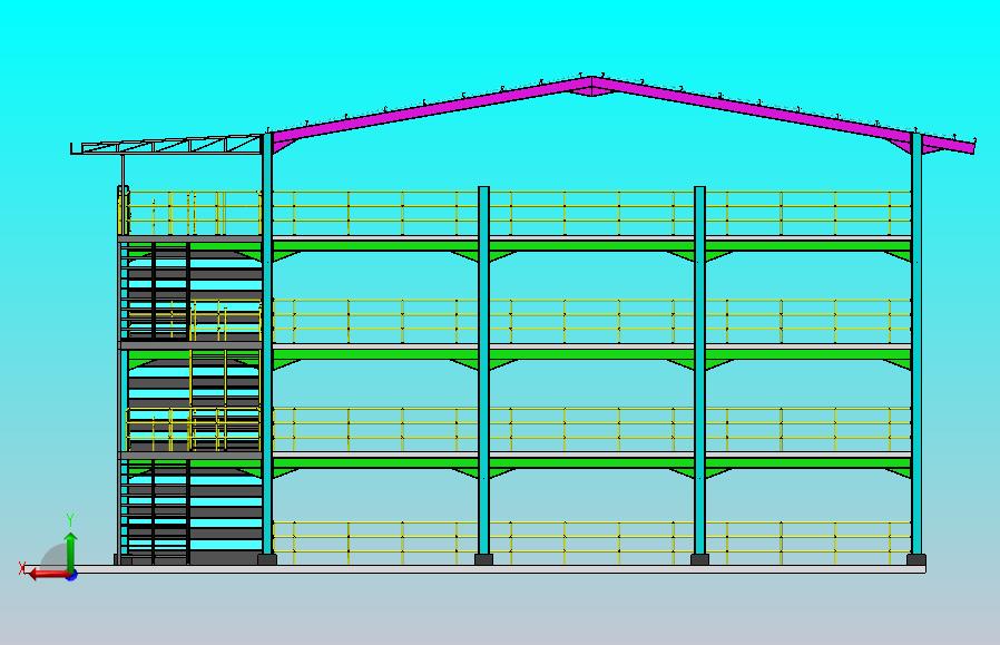 摩托车停车场大楼
