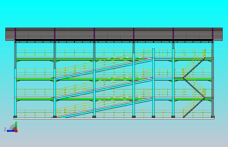 摩托车停车场大楼