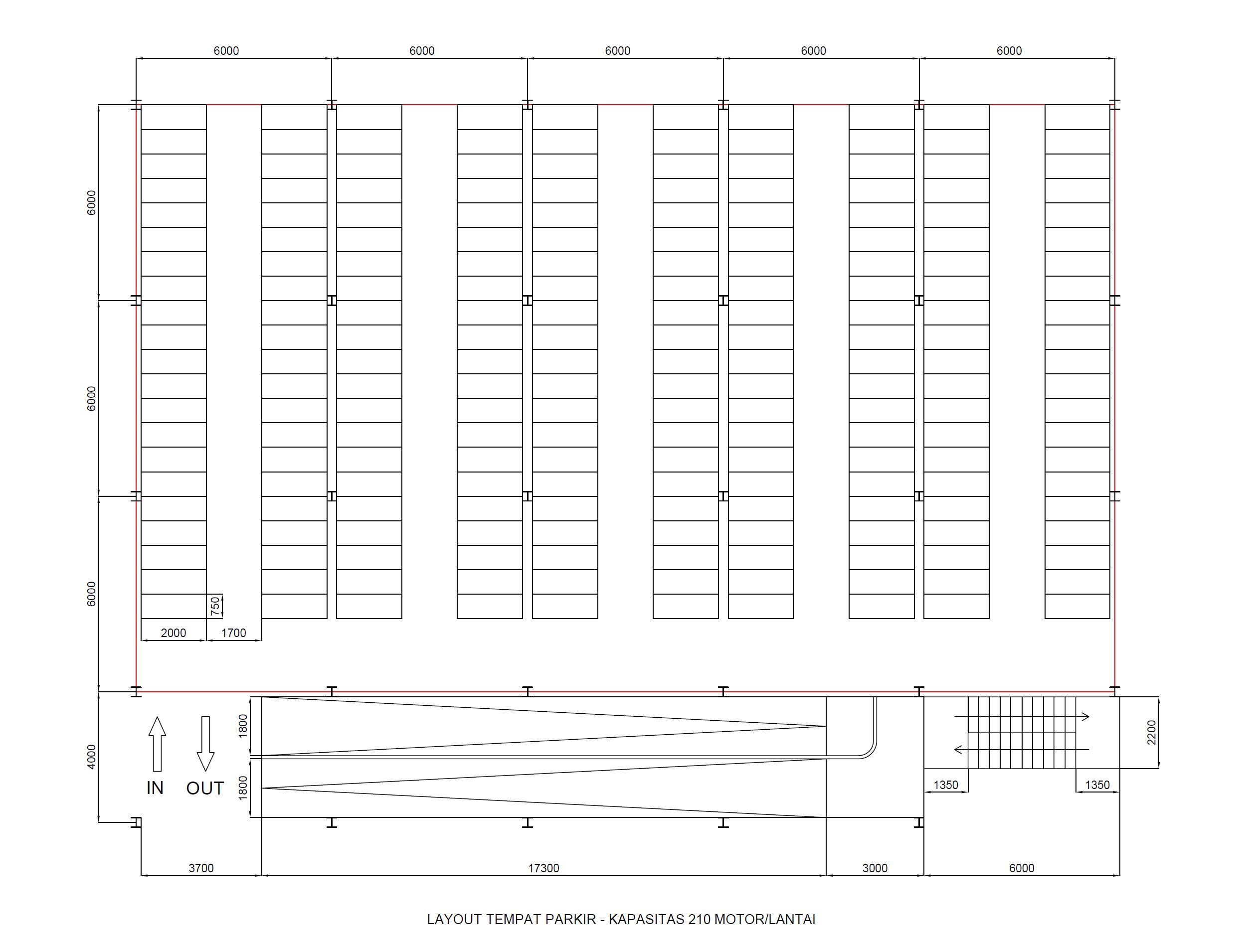 摩托车停车场大楼
