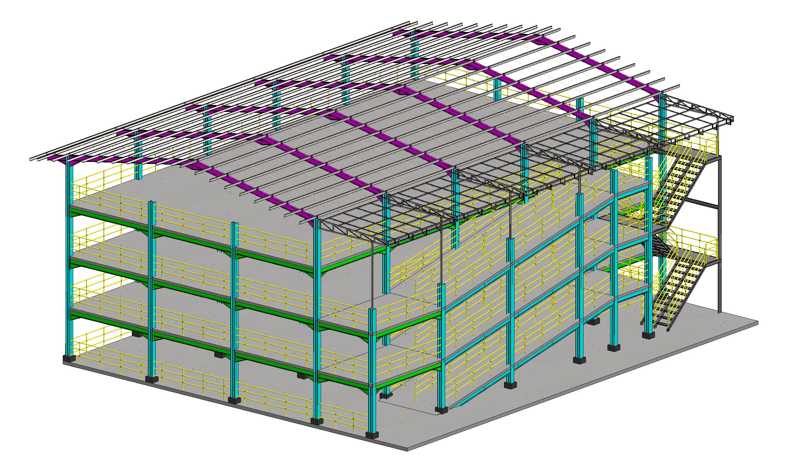 摩托车停车场大楼
