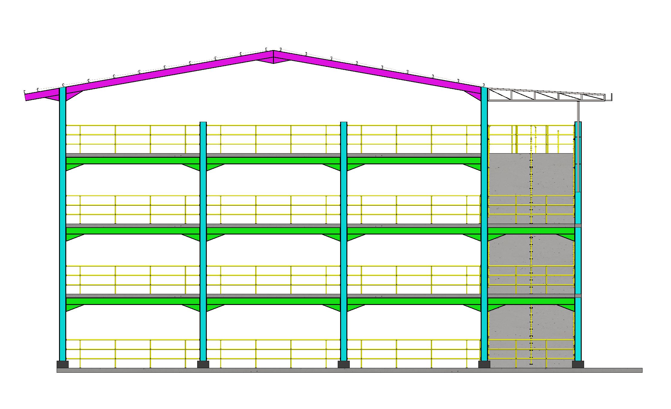 摩托车停车场大楼