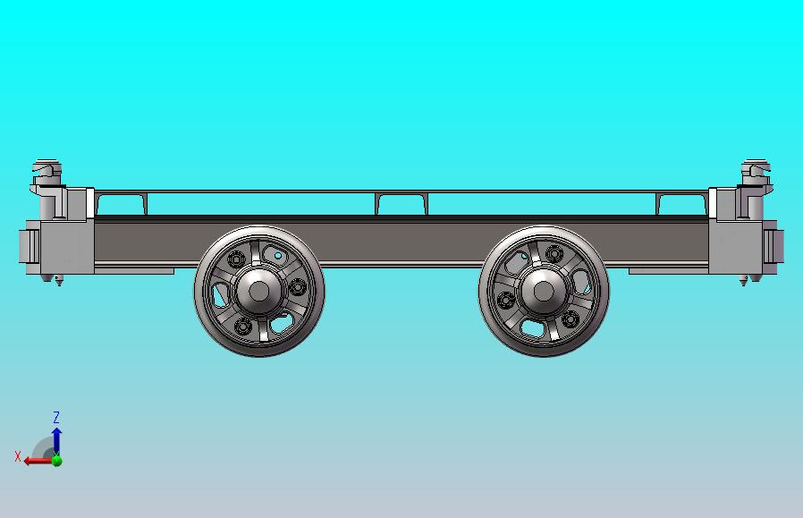 平板车600轨距1t