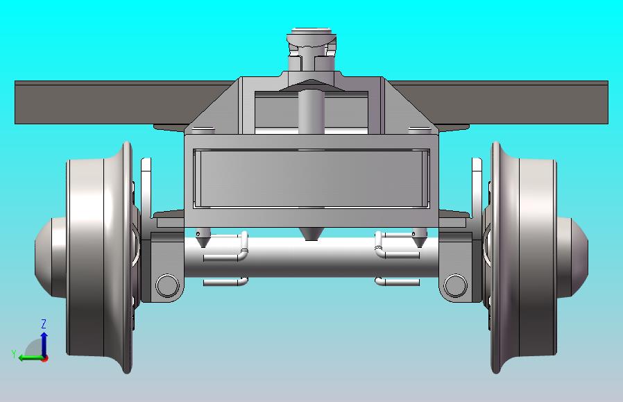 平板车600轨距1t